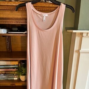 Pink Leith tank dress, size small.